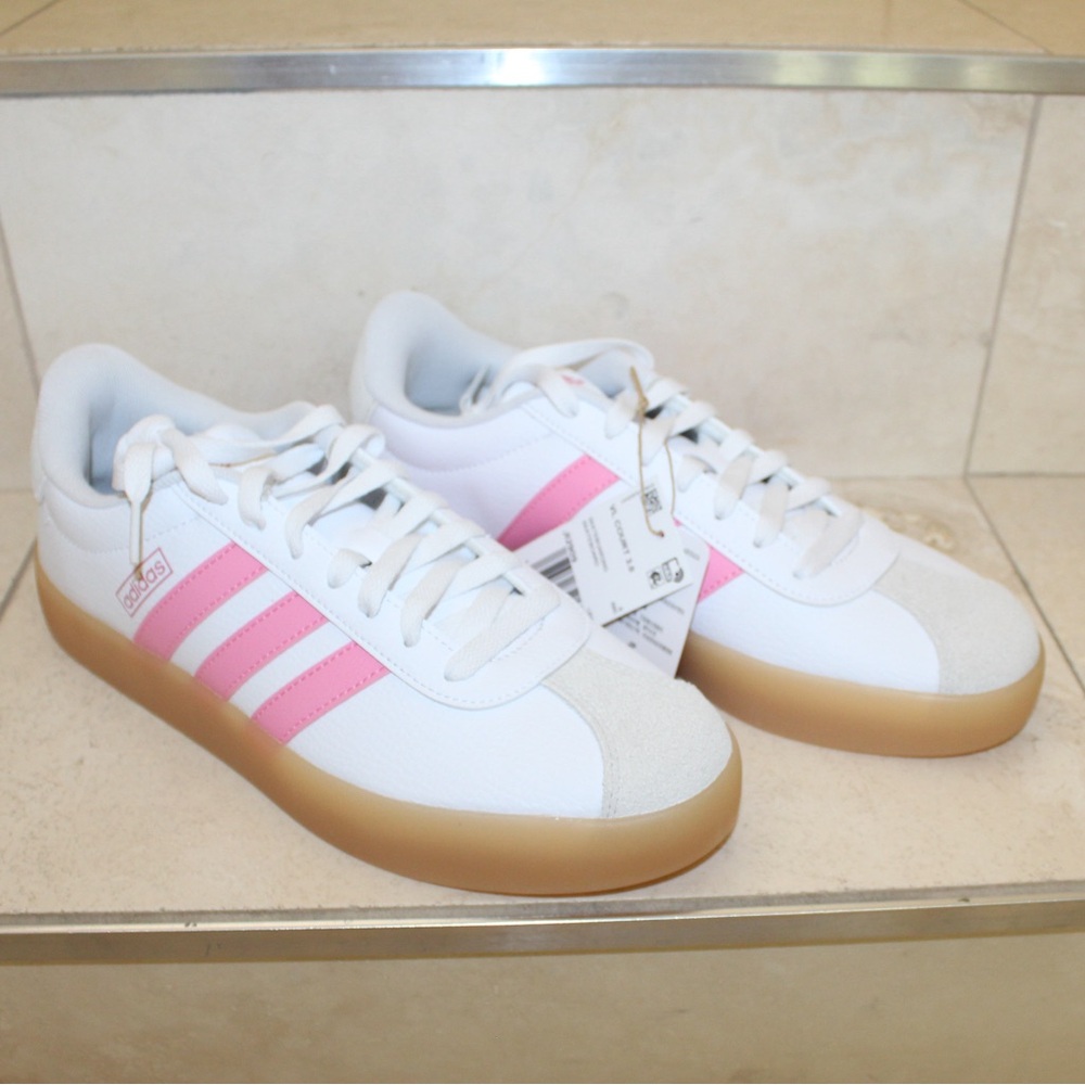 Adidas VL Court 3.0 sneakers (women’s 9.5) (NWT) - Picture 3 of 15
